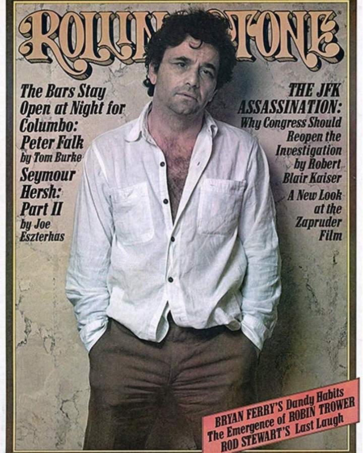 Hungover Peter Falk on the cover of Rolling Stone magazine, April 1975 😎
—————————
#ltcolumbo #Columbo #peterfalk  #classictv #70s #1975 #rollingstonemagazine